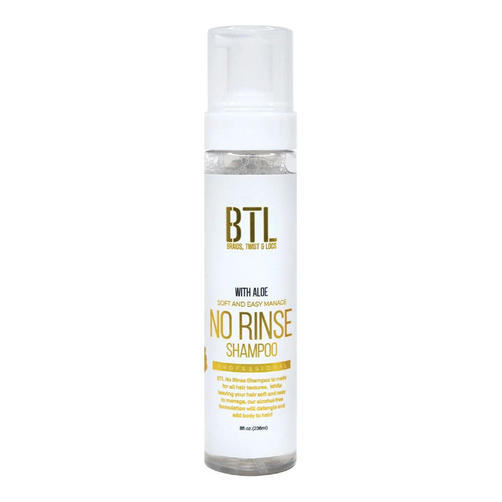 Btl Professional Soft And Easy Manage No Rinse Shampoo With Aloe, 8 Oz